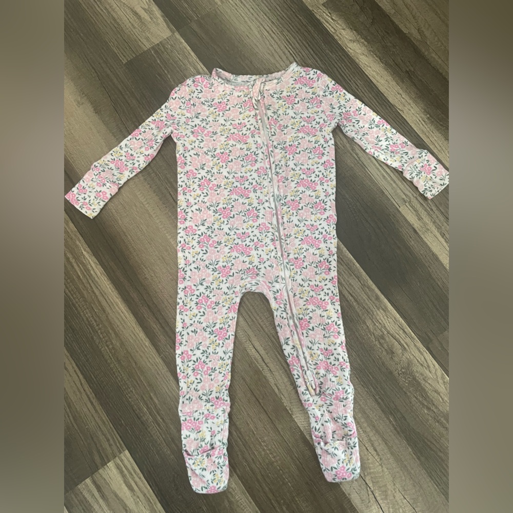 Posh Peanut Pointelle Zippie